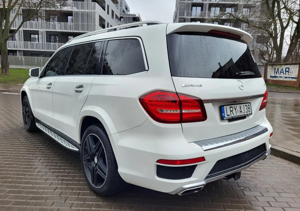 Mercedes-Benz GL cena 169900 przebieg: 24817, rok produkcji 2016 z Warszawa małe 704